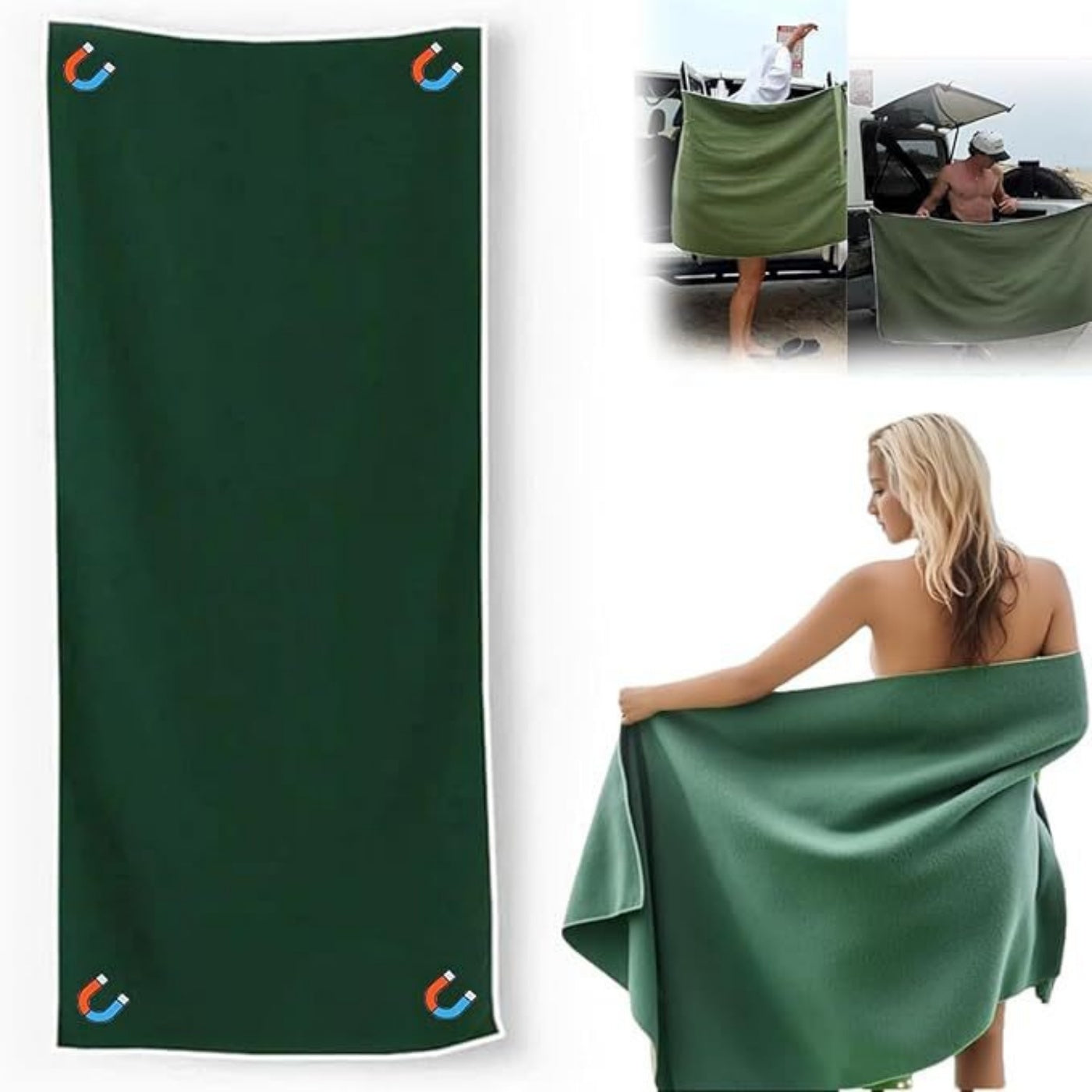 Outdoor Badetuch Magnetisches Badetuch Badestrand